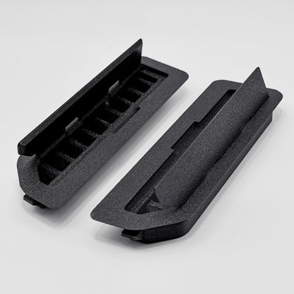 VantageLab AirLock Ford Bronco vent cover — angled view while open