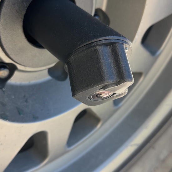 A video demonstrating the LensJet™ camera washer on a Ford Bronco from outside the vehicle